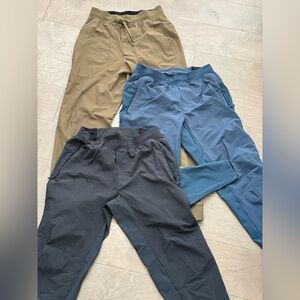 Lululemon Athletica Black and Blue Joggers for Everyday Comfort